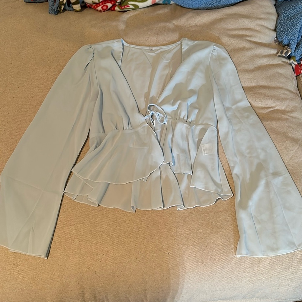 Blue blouse